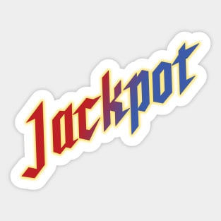 Jackpot Sticker